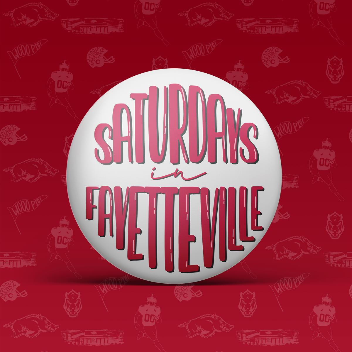 Saturday's in Fayetteville Button