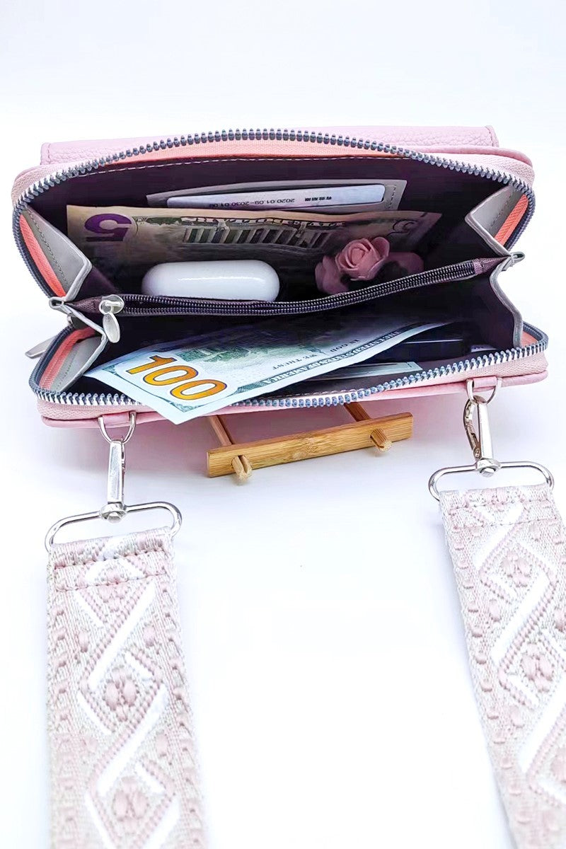 Leather Woven Crossbody Shoulder Bag – Compact Designer Style