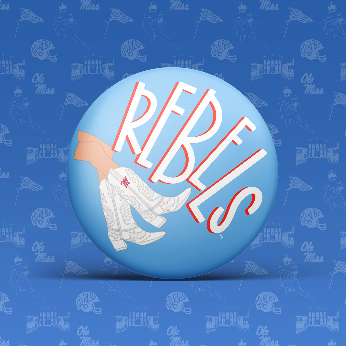 Rebels Boots Button
