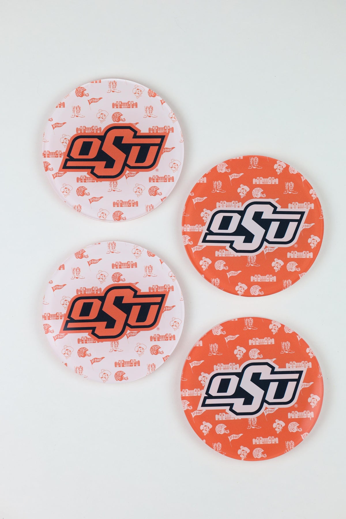 Oklahoma State Collegiate Acrylic Coaster
