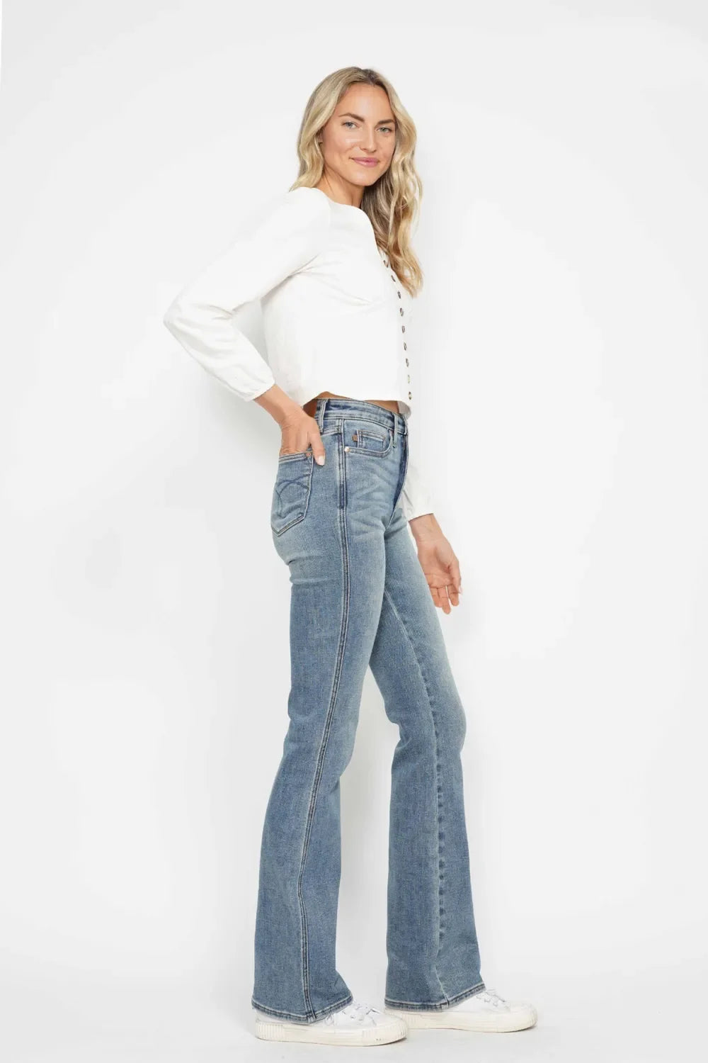 Judy Blue Everyday Tummy Control Bootcut Jeans