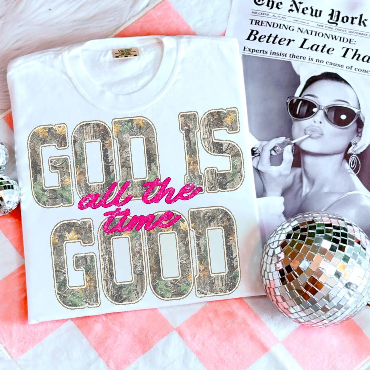 God Is Good Country Graphic Tee