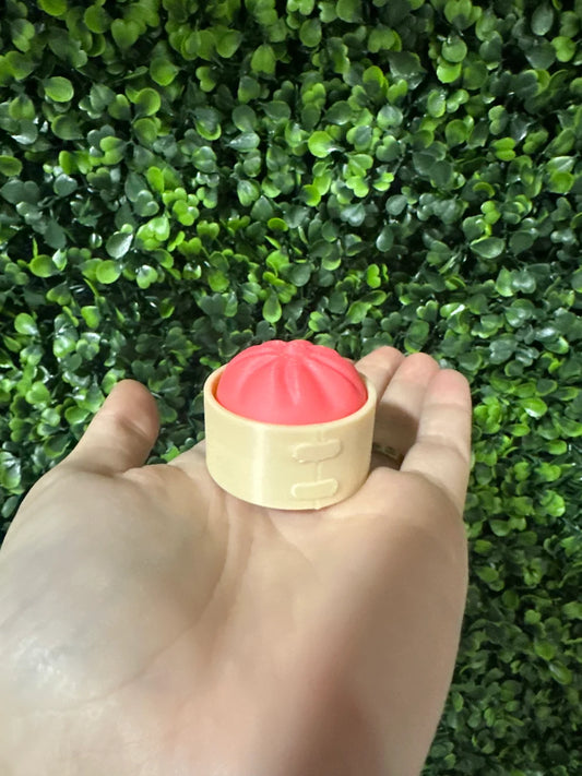 Viral Dumpling Fidget Clicker Keychain
