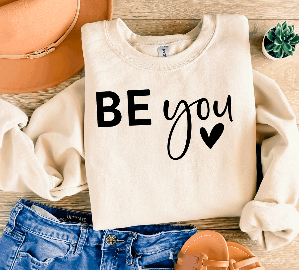 Be You Graphic Sweatshirt