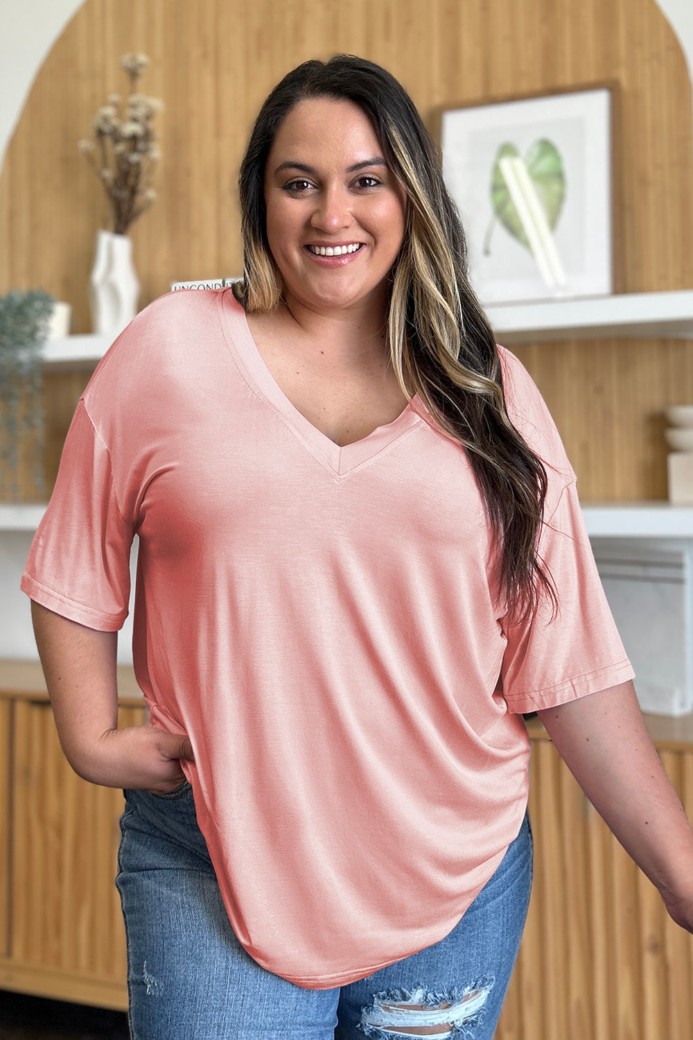 Everyday Bamboo V-Neck Tee