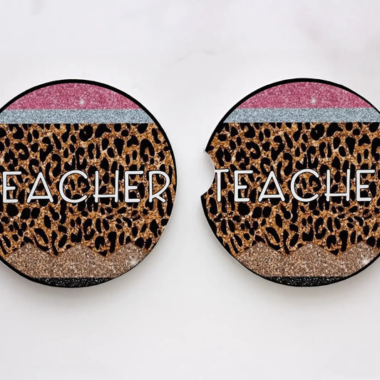 Teacher Car Coasters