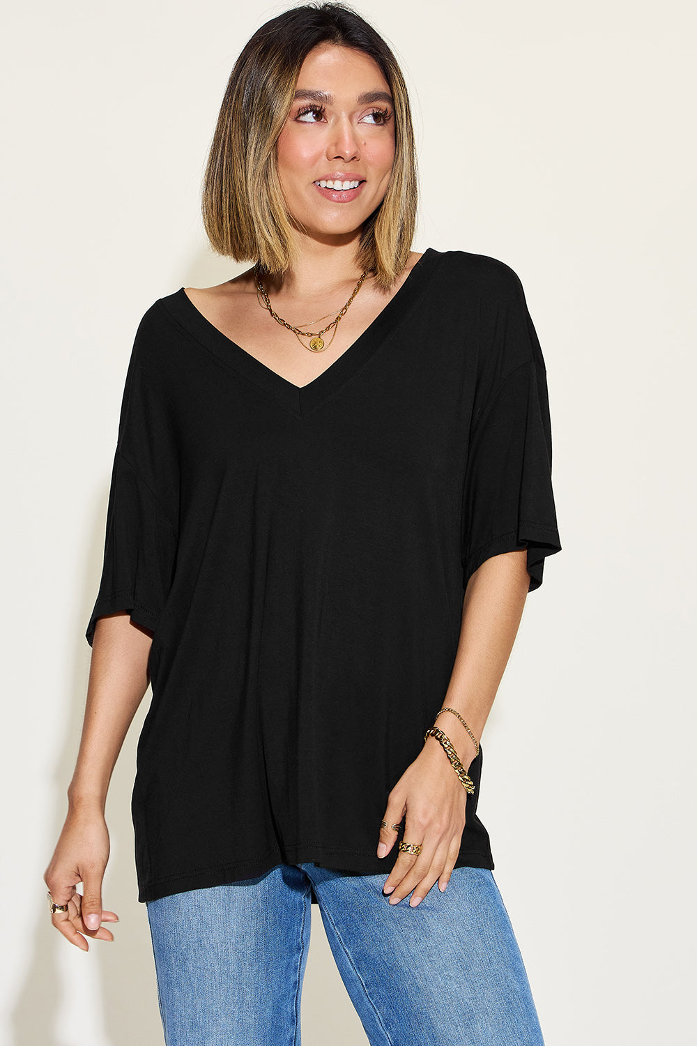 Everyday Bamboo V-Neck Tee