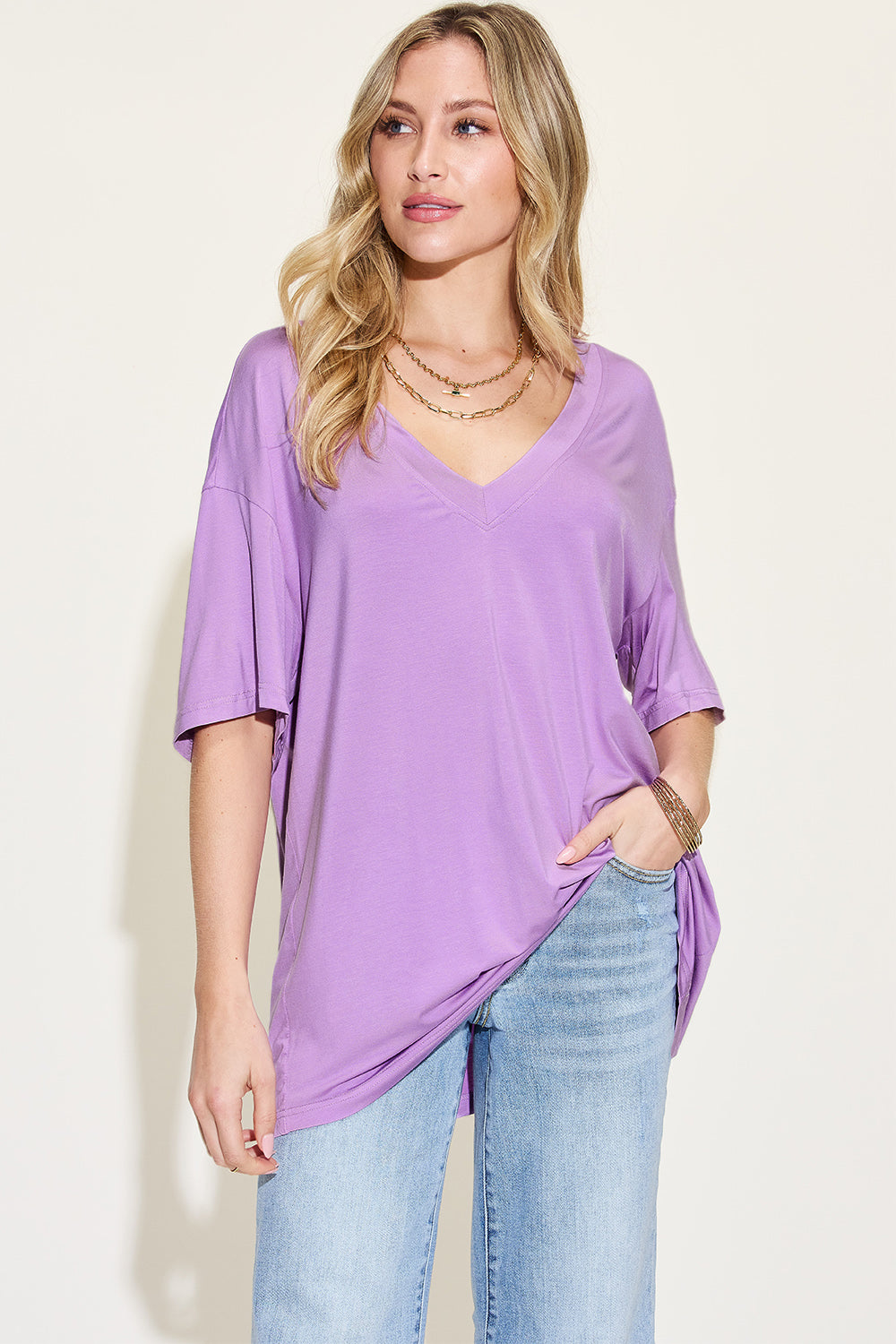 Everyday Bamboo V-Neck Tee