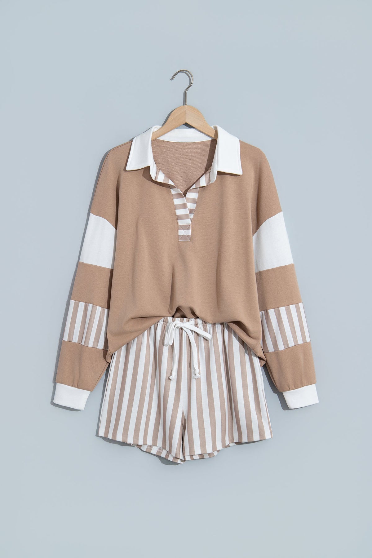 Weekend Striped Color block Set