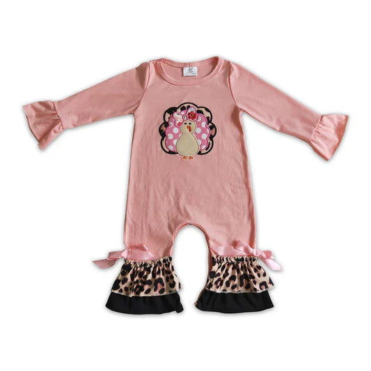 Little Turkey, Lots of Sass - Thanksgiving Romper