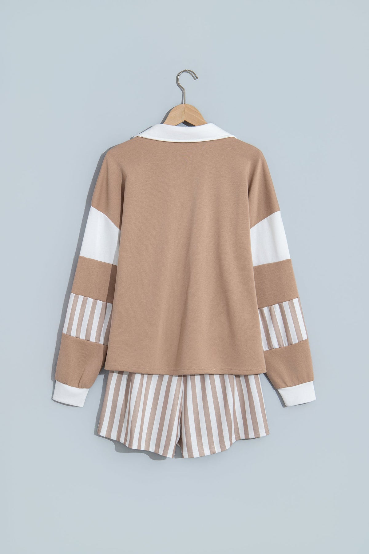 Weekend Striped Color block Set
