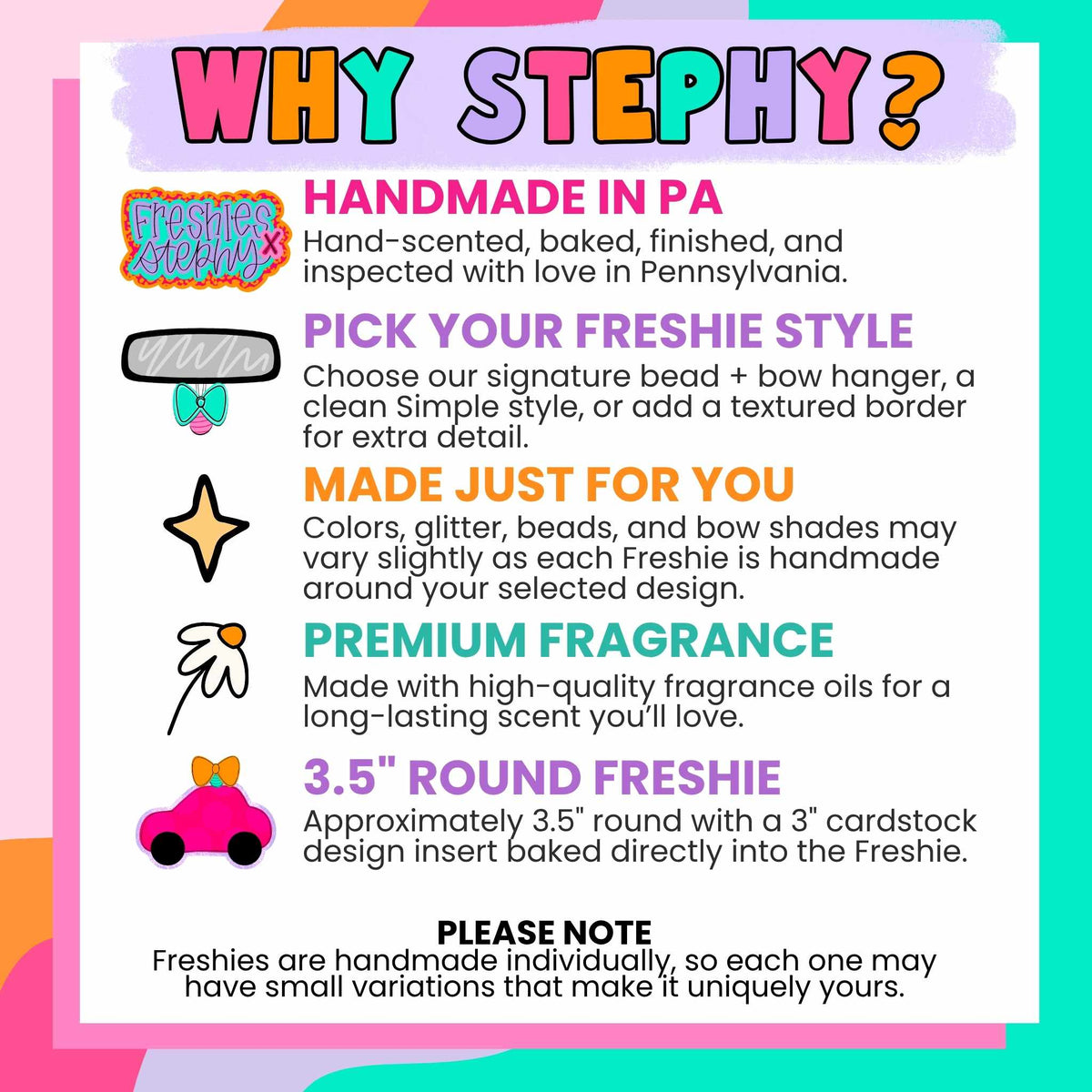 Custom Photo Freshie