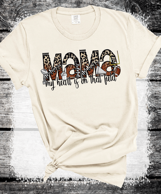 Game Day Mama Leopard Tee